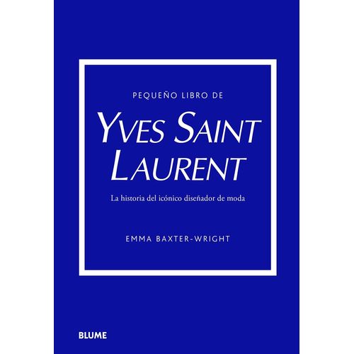 PEQUEÑO LIBRO DE YVES SAINT LAURENT
