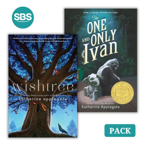 PACK THE ONE AND ONLY IVAN + WISHTREE - 2 LIBROS
