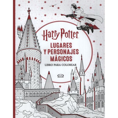 HARRY POTTER LUGARES Y PERSONAJES MAGICOS - COLOREAR HARRY POTTER LUGARES Y PERSONAJES MAGICOS - COLOREAR