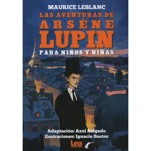 LIBRO LAS AVENTURAS DE ARSENE LUPIN - PARA NIÑOS Y NIÑAS