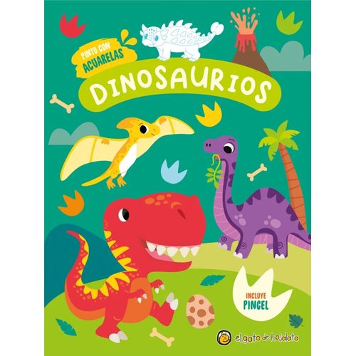 DINOSAURIOS - PINTO CON ACUARELAS