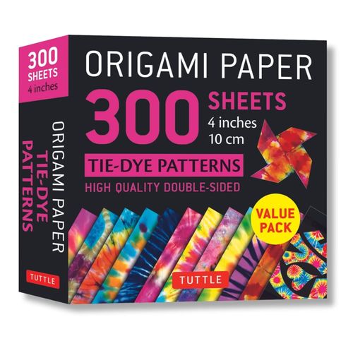 ORIGAMI PAPER 300 SHEETS TIE-DYE PATTERNS ORIGAMI PAPER 300 SHEETS TIE-DYE PATTERNS