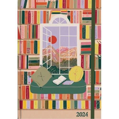 AGENDA 2024 LITERARIA BIBLIOTECA