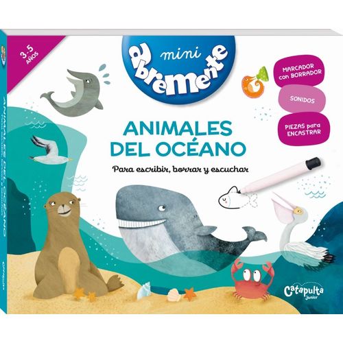 ANIMALES DEL OCEANO - ABREMENTE MINI SONOROS