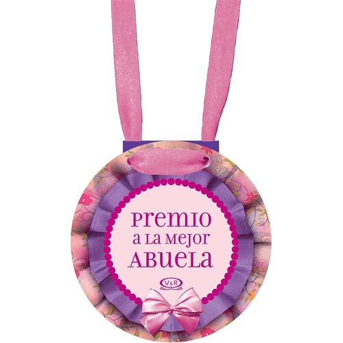 PREMIO A LA MEJOR ABUELA - COLECCION MEDALLAS - LIDIA RIBA PREMIO A LA MEJOR ABUELA - COLECCION MEDALLAS - LIDIA RIBA