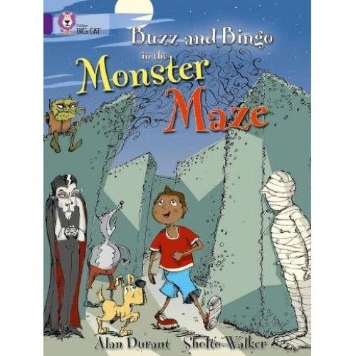 BUZZ AND BINGO IN THE MONSTER MAZE - BIG CAT 8 / PURPLE