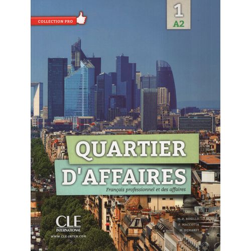 QUARTIER D'AFFAIRES A2 - LIVRE DE L'ELEVE + DVD-ROM