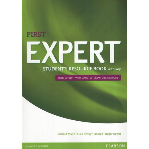 FIRST  EXPERT 3/ED.- ST'S RES.BOOK W/KEY FIRST  EXPERT 3/ED.- ST'S RES.BOOK W/KEY
