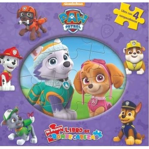 NICK PAW PATROL GIRLS - MI PRIMER LIBRO DE ROMPECABEZAS NICK PAW PATROL GIRLS - MI PRIMER LIBRO DE ROMPECABEZAS