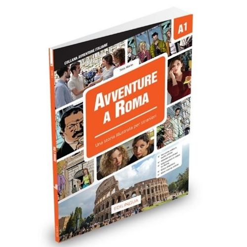 AVVENTURE A ROMA - STORIE ILLUSTRATE PER STRANIERI - ELEMENT