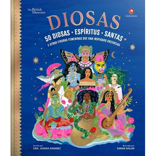 LIBRO 50 DIOSAS, ESPIRITUS Y SANTAS - JANINA RAMIREZ