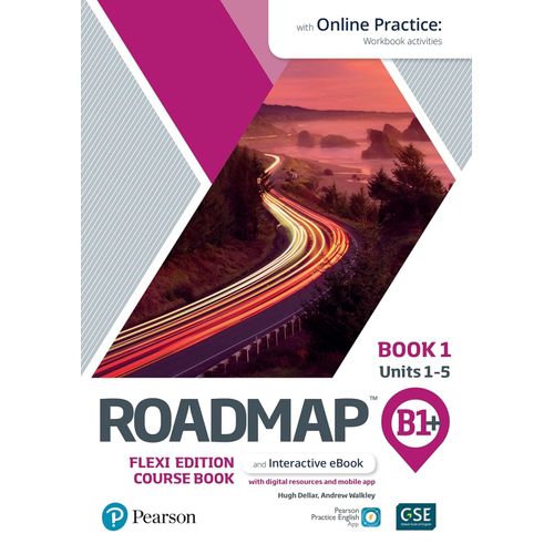 ROADMAP B1+ FLEXI 1 - STUDENT'S BOOK + WORKBOOK + ONLINE PRA