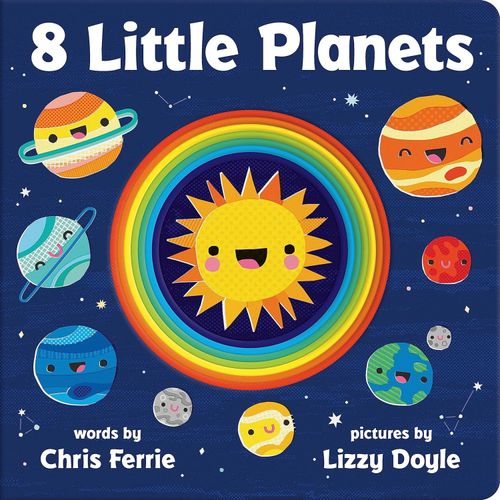 8 LITTLE PLANETS - BOARD BOOK - CHRIS FERRIE