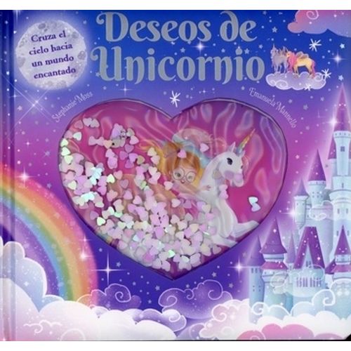 LIBRO DESEOS DE UNICORNIO - DESTELLOS MAGICOS (TD)