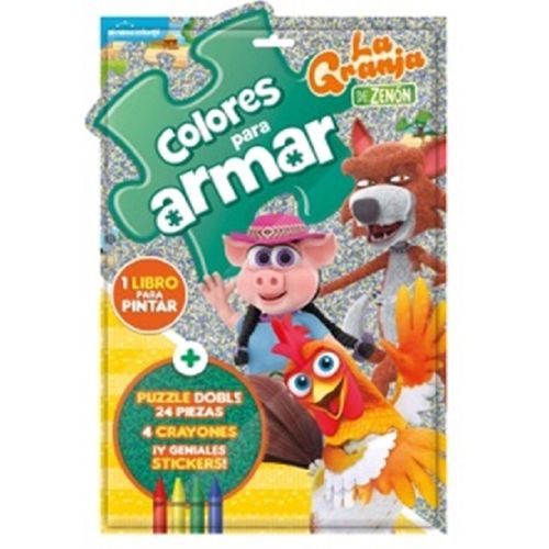 LA GRANJA DE ZENON - FLOW PACK COLORES PARA ARMAR LA GRANJA DE ZENON - FLOW PACK COLORES PARA ARMAR