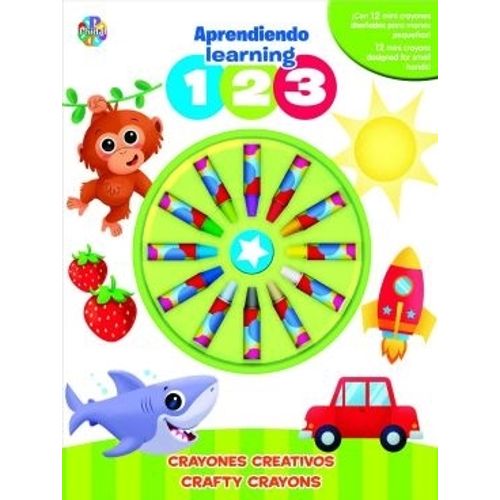 LEARNING 123 CRAFTY - CRAYONS CREATIVOS BILINGÜE LEARNING 123 CRAFTY - CRAYONS CREATIVOS BILINGÜE