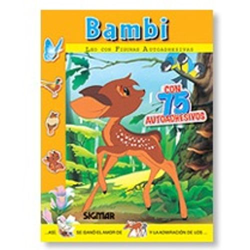 BAMBI - LEO CON FIGURAS AUTOADHESIVAS BAMBI - LEO CON FIGURAS AUTOADHESIVAS