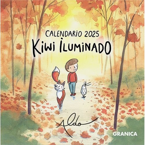 CALENDARIO 2025 KIWI ILUMINADO DE PARED - ALDO TONELLI