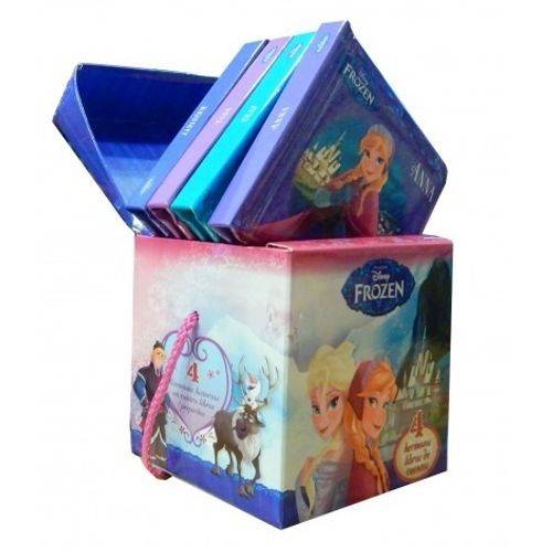 MI PEQUEÑO COFRE - FROZEN - INCLUYE 4 LIBROS DISNEY