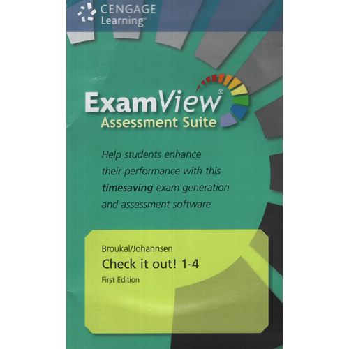 CHECK IT OUT! 1-4 - EXAMVIEW CD-ROM