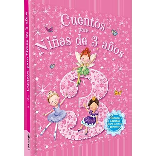 LIBRO CUENTOS PARA NIÑAS - 3 AÑOS (TAPA ACOLCHADA) LIBRO CUENTOS PARA NIÑAS - 3 AÑOS (TAPA ACOLCHADA)