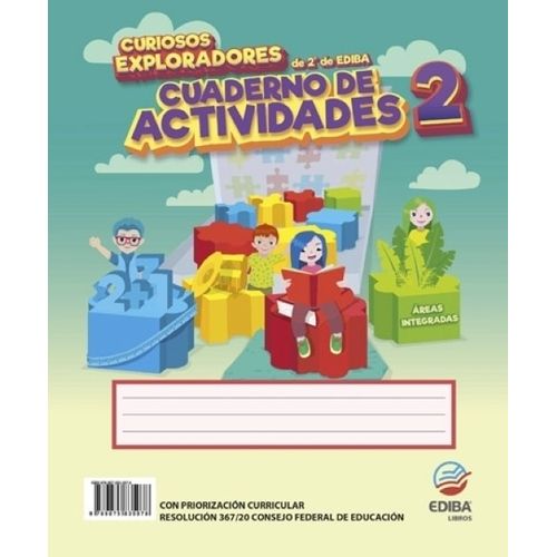CURIOSOS EXPLORADORES DE 2º DE EDIBA - CUADERNO DE ACTIVIDAD