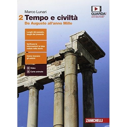 TEMPO E CIVILTÀ - VOLUME 2 (LDM) DA AUGUSTO ALL'ANNO MILLE - TEMPO E CIVILTÀ - VOLUME 2 (LDM) DA AUGUSTO ALL'ANNO MILLE -
