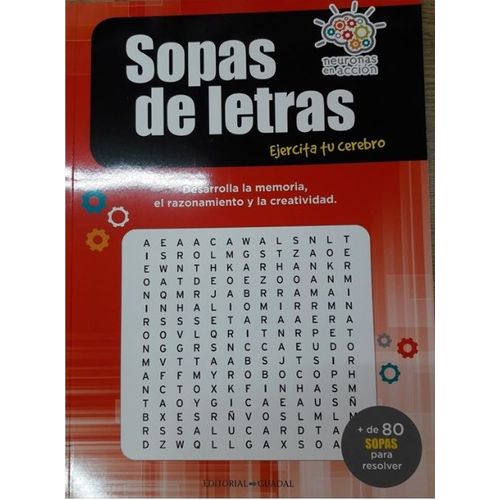 SOPA DE LETRAS - NEURONAS EN ACCION SOPA DE LETRAS - NEURONAS EN ACCION