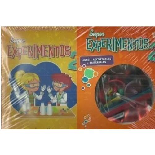 SUPER EXPERIMENTOS 2 - LIBRO + MATERIALES