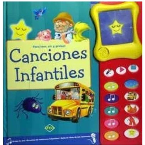 CANCIONES INFANTILES - COLECCION PARA LEER, OIR Y GRABAR