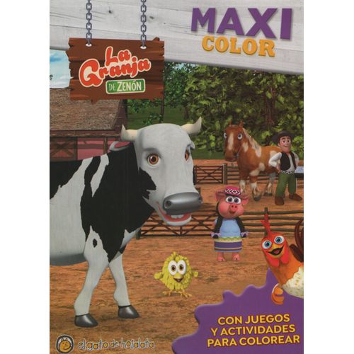 LIBRO LA GRANJA DE ZENON - MAXI COLOR CON JUEGOS Y ACTIVIDAD LIBRO LA GRANJA DE ZENON - MAXI COLOR CON JUEGOS Y ACTIVIDAD