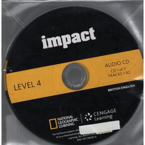 IMPACT 4 - CD (SHORT PRINT RUN AUDIO FORMAT)