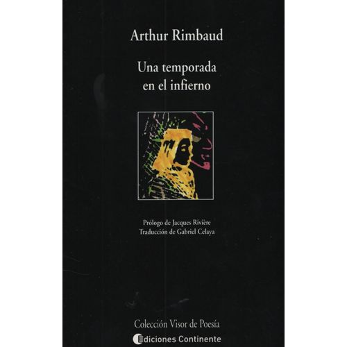 LIBRO UNA TEMPORADA EN EL INFIERNO - ARTHUR RIMBAUD