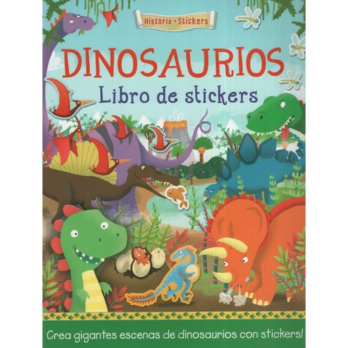 DINOSAURIOS LIBRO DE STICKERS DINOSAURIOS LIBRO DE STICKERS