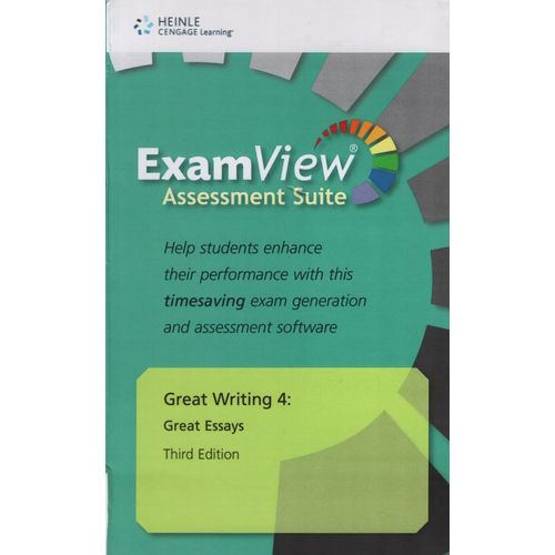 GREAT WRITING 4 - GREAT ESSAYS - EXAMVIEW CD-ROM