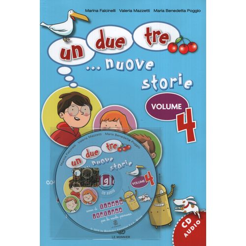 UN, DUE, TRE... NUOVE STORIE PER COMINCIARE VOLUME 4 + AUDIO