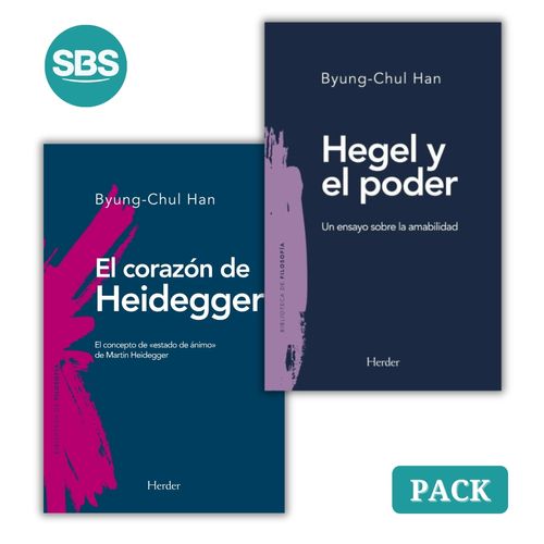 EL CORAZON DE HEIDEGGER + HEGEL Y EL PODER - 2 LIBROS