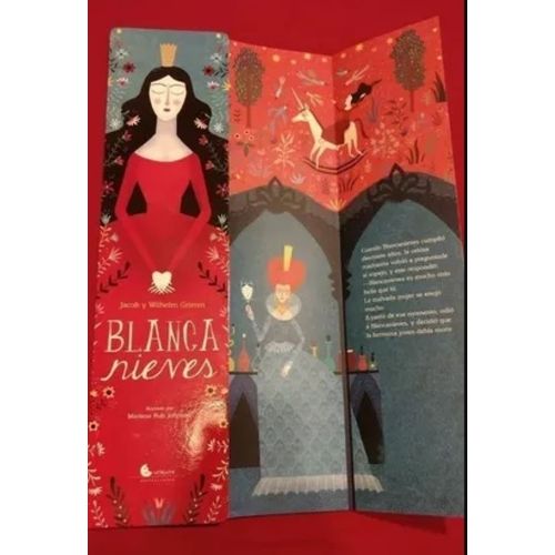 LIBRO BLANCANIEVES (DESPLEGABLE) - MARIANA RUIZ JOHNSON