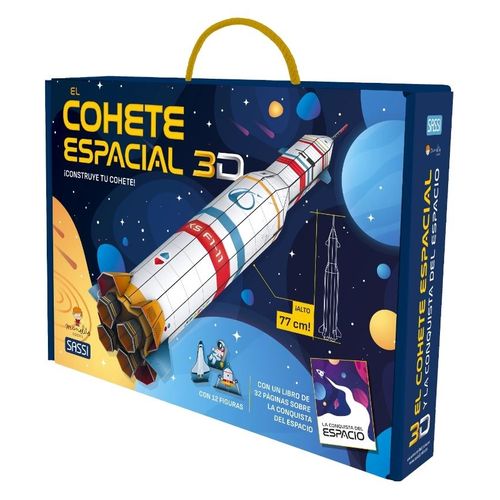 EL COHETE ESPACIAL 3D - VIAJA CONOCE Y EXPLORA MOTOR