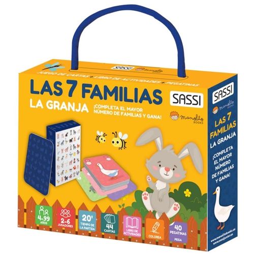 LA GRANJA - LAS 7 FAMILIAS - JUEGO DE CARTAS