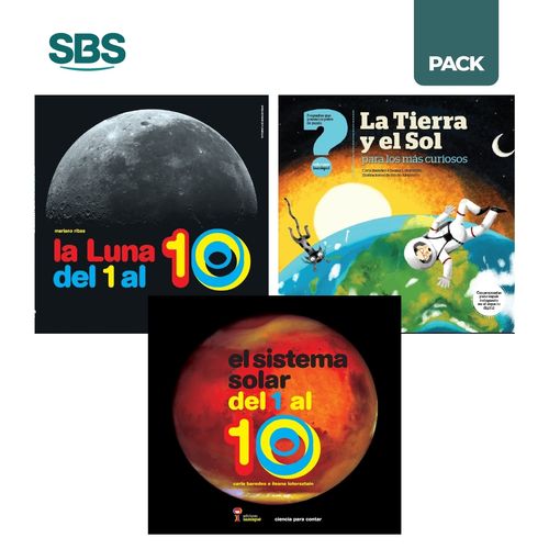 LUNA DEL 1 AL 10 + SISTEMA SOLAR DE 1 AL 10 + TIERRA Y SOL -