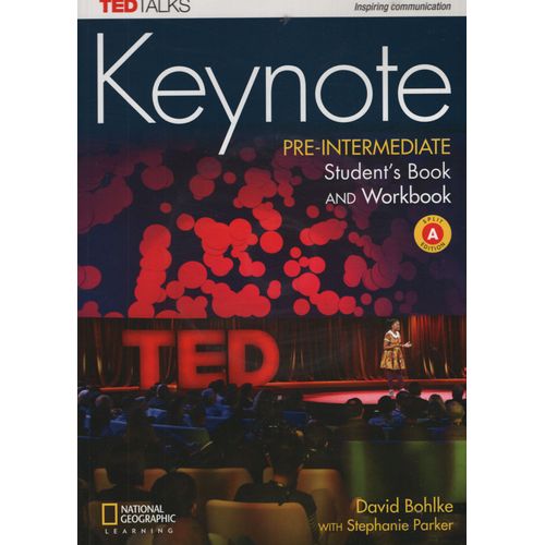 KEYNOTE PRE-INTERMEDIATE - SPLIT A STUDENT'S BOOK + WORKBOOK