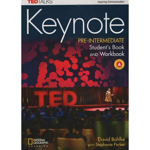 KEYNOTE PRE-INTERMEDIATE - SPLIT A STUDENT'S BOOK + WORKBOOK
