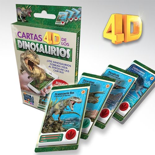 CARTAS 4D DE LOS DINOSAURIOS - SIGMAR CARTAS 4D DE LOS DINOSAURIOS - SIGMAR