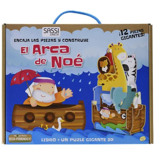 EL ARCA DE NOE - LIBRO + PUZLE GIGANTE 3D