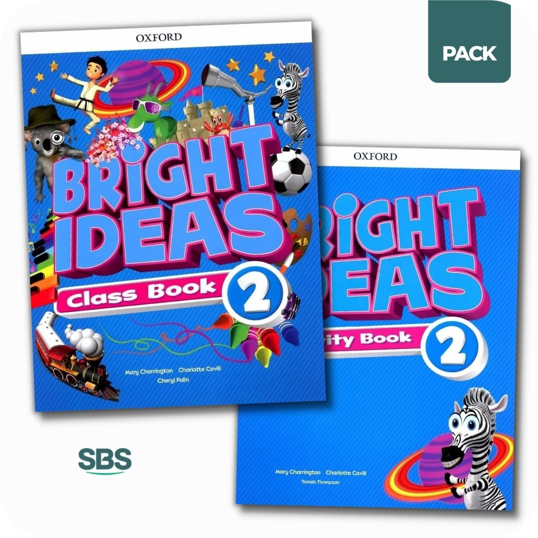 BRIGHT IDEAS 2 - STUDENT'S BOOK + WORKBOOK - 2 LIBROS