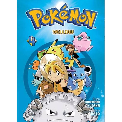 LIBRO POKEMON YELLOW 4 (ULTIMO TOMO)