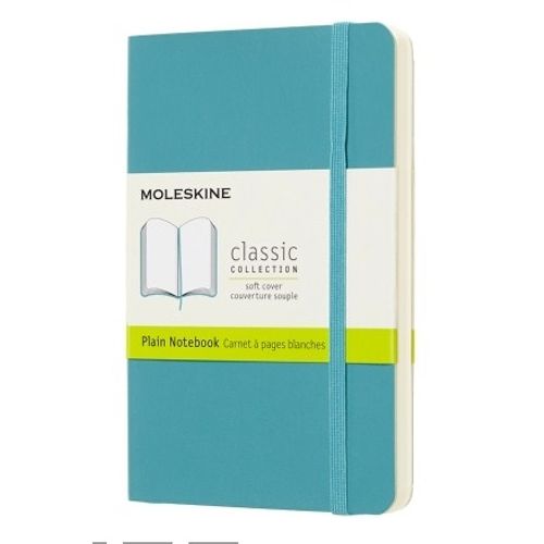 CUADERNO MOLESKINE CLASSIC POCKET SOFT - AZUL ULTRAMAR PLAIN