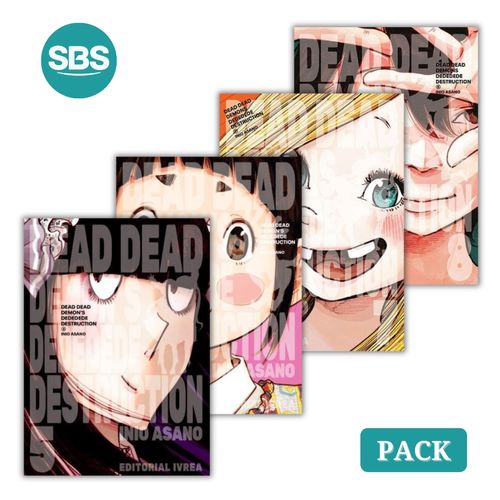 PACK DEAD DEAD DEMON'S DEDEDEDE DESTRUCTION - 5 AL 8 - 4 LIB
