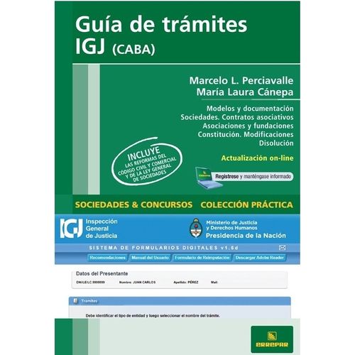 GUIA DE TRAMITES EN IGJ - CABA